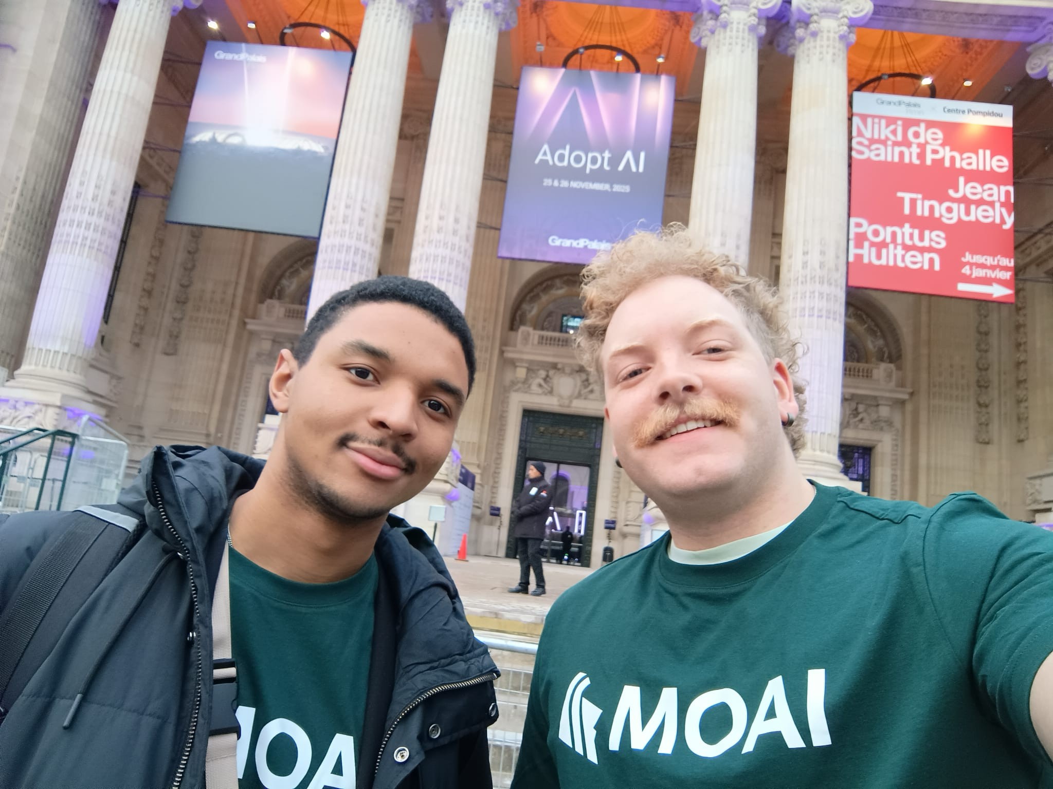 Moai at Adopt AI in Paris France